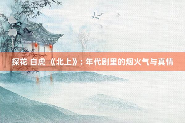 探花 白虎 《北上》: 年代剧里的烟火气与真情